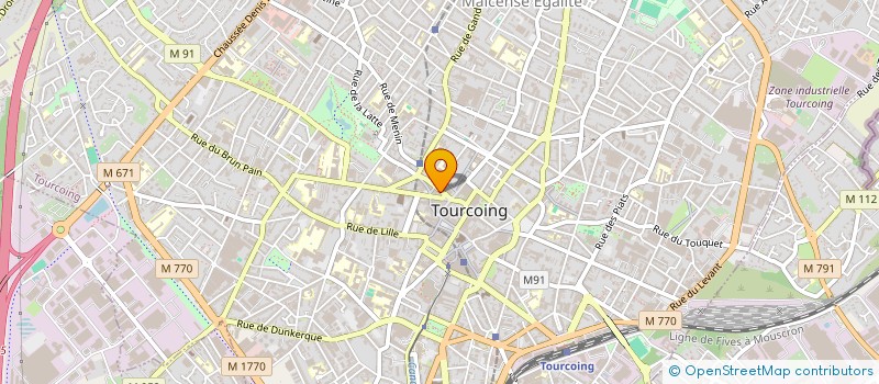 localisation de l'entreprise ASP DOMUS  TOURCOING