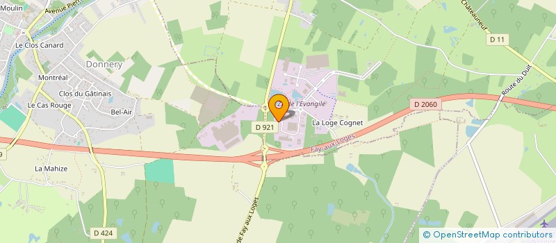 localisation de l'entreprise ASP FAY à FAY-AUX-LOGES