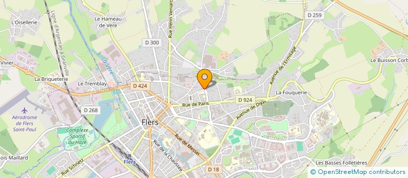 localisation de l'entreprise ASP FLERS à FLERS