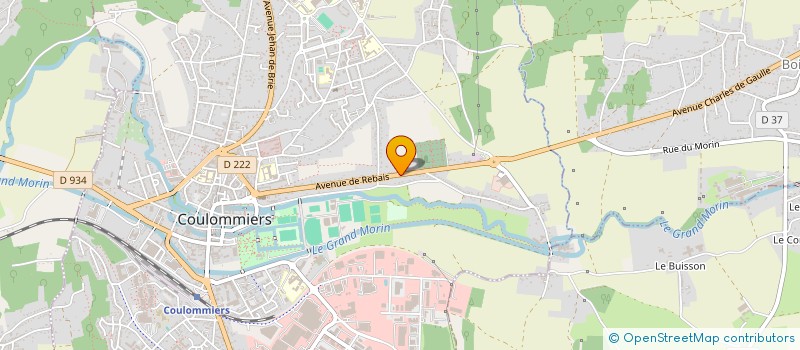 localisation de l'entreprise ASP HOLDING à COULOMMIERS
