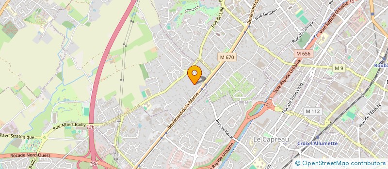 localisation de l'entreprise ASP - LM  MARCQ-EN-BARUL