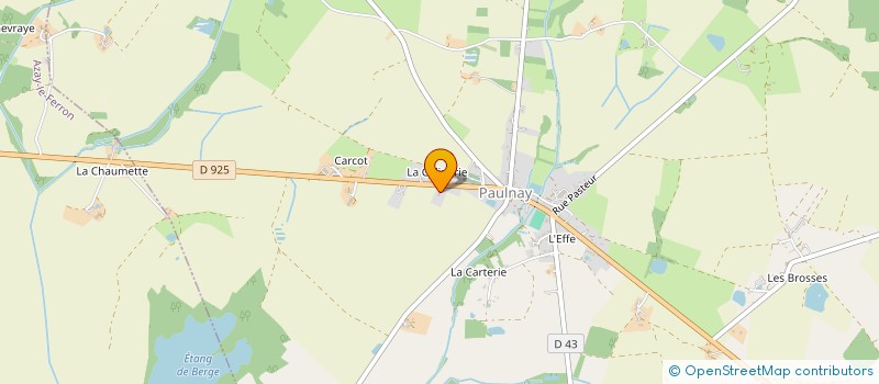 localisation de l'entreprise ASP MECANIC à PAULNAY