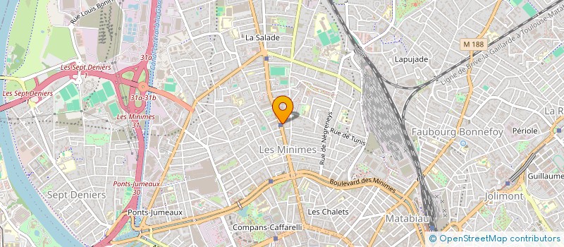 localisation de l'entreprise ASP NET'  TOULOUSE