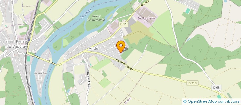 localisation de l'entreprise ASP NETTOYAGE  ANDE