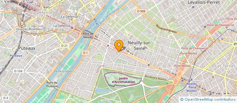 localisation de l'entreprise ASP NEUILLY à NEUILLY-SUR-SEINE