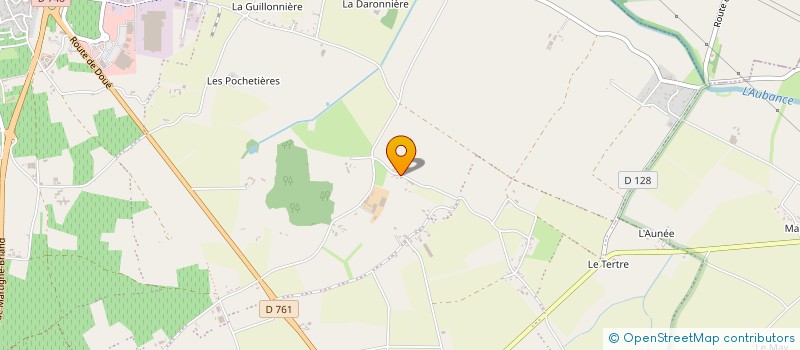 localisation de l'entreprise ASP PISCINES à BRISSAC LOIRE AUBANCE