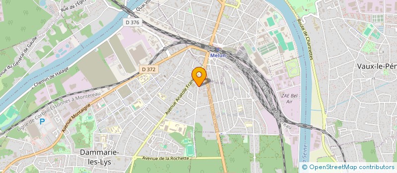 localisation de l'entreprise ASP RENOV à DAMMARIE-LES-LYS