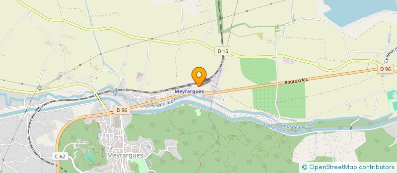 localisation de l'entreprise ASP RICO  MEYRARGUES