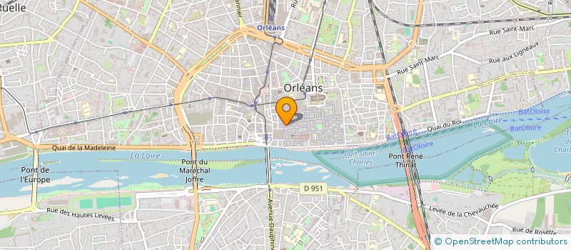 localisation de l'entreprise ASP SARL à ORLEANS