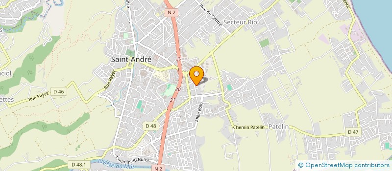 localisation de l'entreprise ASP SECURITE à SAINT-ANDRE