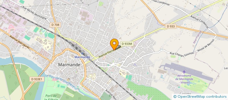 localisation de l'entreprise ASP SERVICES  MARMANDE