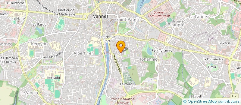 localisation de l'entreprise ASP  SOURCE DE VIE à VANNES