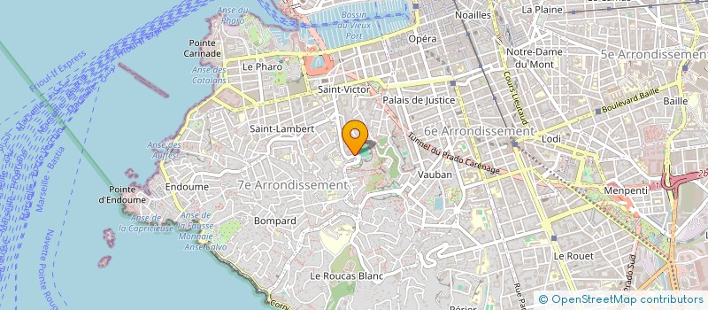 localisation de l'entreprise ASP2 à MARSEILLE