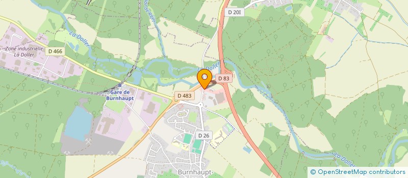 localisation de l'entreprise ASPADIS à BURNHAUPT-LE-HAUT