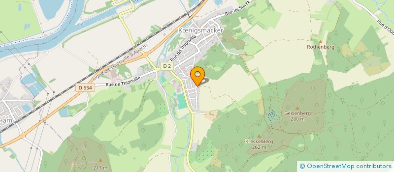 localisation de l'entreprise ASPAHDOM  BASSE-HAM