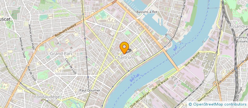 localisation de l'entreprise [ASPAI] ARCHITECTES  BORDEAUX