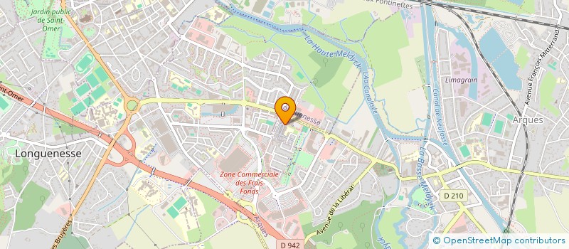 localisation de l'entreprise ASPAISE à ARQUES