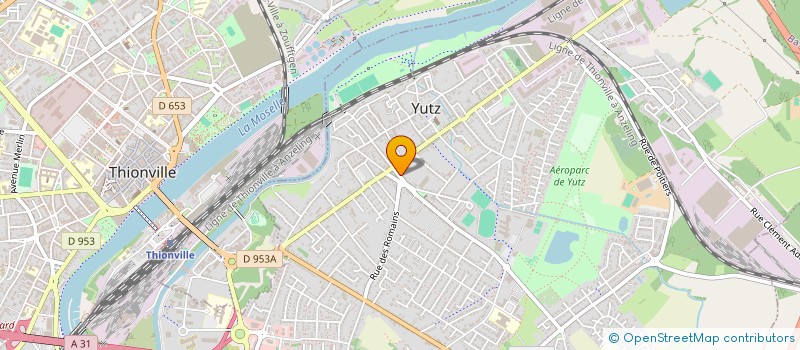 localisation de l'entreprise ASPAR ET DUCASSE PROTHESISTES  YUTZ