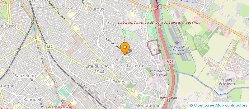 localisation de l'entreprise ASPARE à TOULOUSE