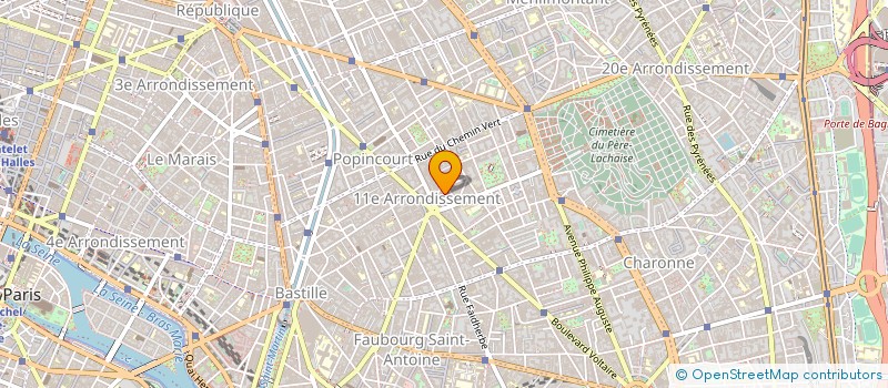 localisation de l'entreprise ASPARIS  PARIS
