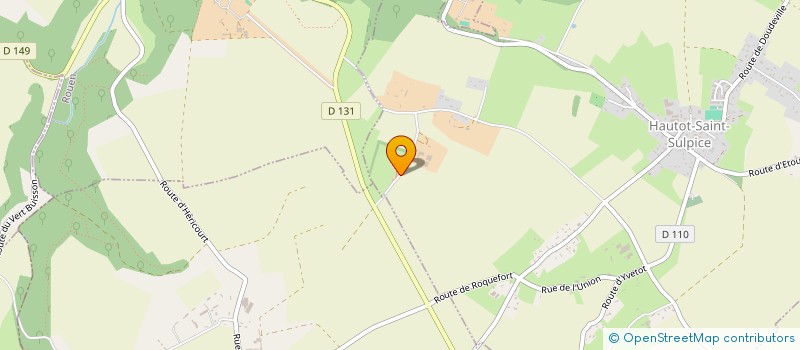 localisation de l'entreprise ASPAS  HAUTOT-SAINT-SULPICE