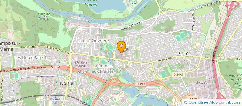 localisation de l'entreprise ASPASIE 2000 COMMUNICATION DEVELOPPEMENT  TORCY