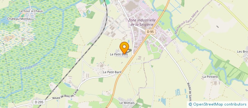 localisation de l'entreprise ASPBLNS  MACHECOUL-SAINT-MEME