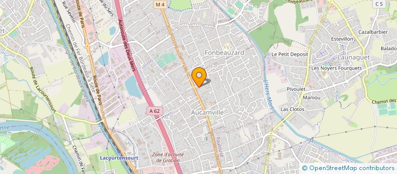 localisation de l'entreprise ASPE CONSEIL à AUCAMVILLE