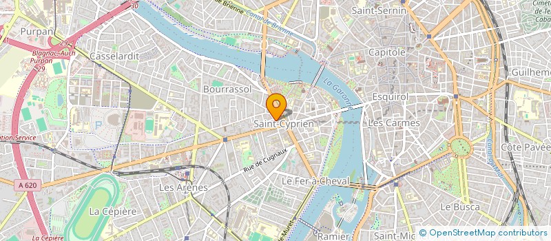 localisation de l'entreprise ASPEC à TOULOUSE