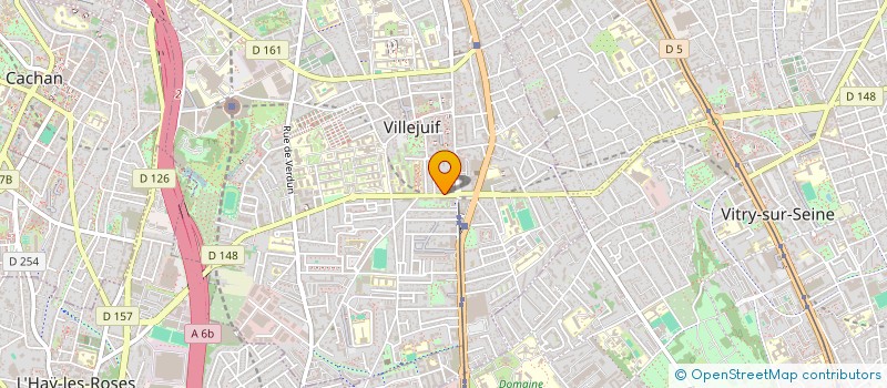 localisation de l'entreprise ASPECK à VILLEJUIF