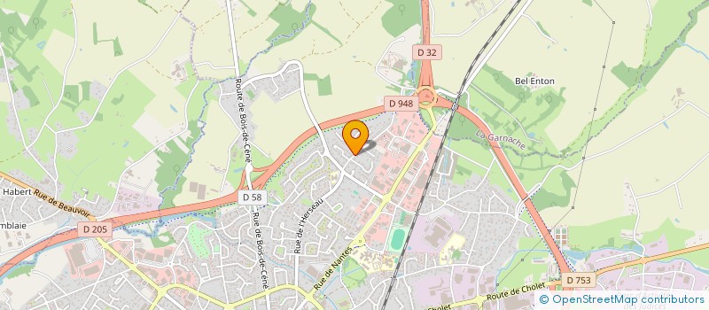 localisation de l'entreprise ASPECT BOIS à SALLERTAINE