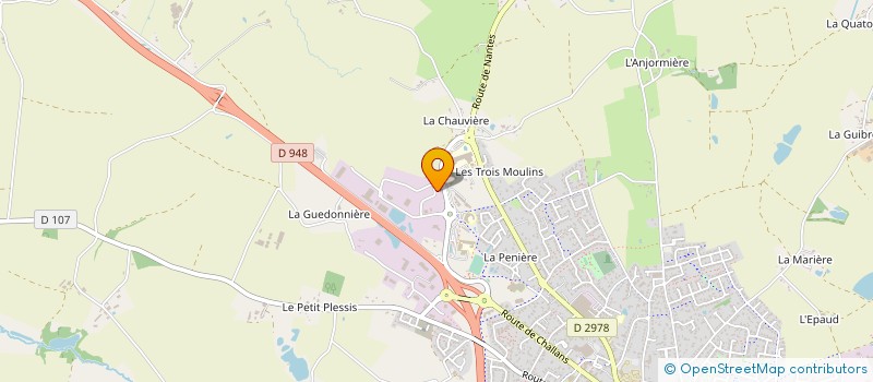 localisation de l'entreprise ASPECT PRO SERVICES A LA PERSONNE à AIZENAY
