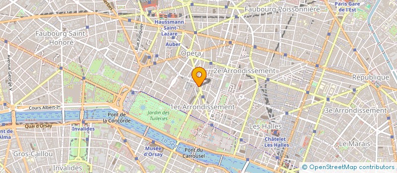 localisation de l'entreprise ASPECTO ASIA à PARIS