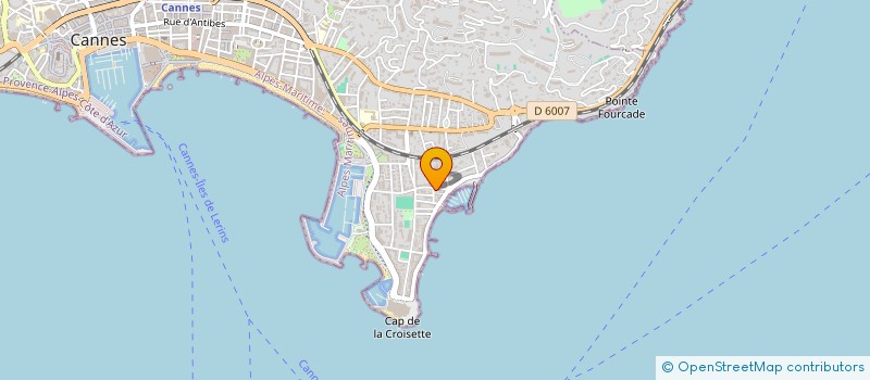 localisation de l'entreprise ASPEKIL'A à CANNES