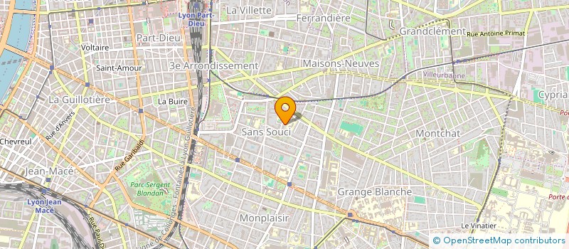 localisation de l'entreprise ASPELT  LYON