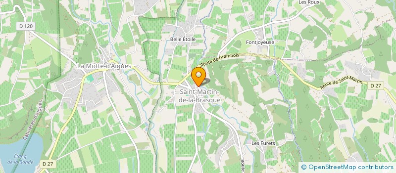 localisation de l'entreprise ASPEN 2008  SAINT-MARTIN-DE-LA-BRASQUE