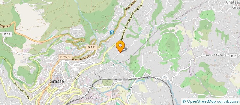 localisation de l'entreprise ASPEN à GRASSE