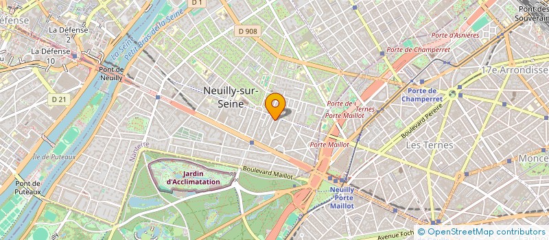 localisation de l'entreprise ASPEN ROULE à NEUILLY-SUR-SEINE