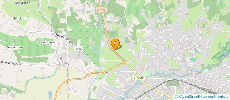 localisation de l'entreprise ASPER 24 à BERGERAC
