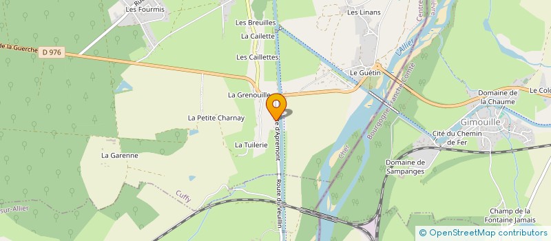 localisation de l'entreprise ASPER IMMO  LA CHAPELLE-HUGON