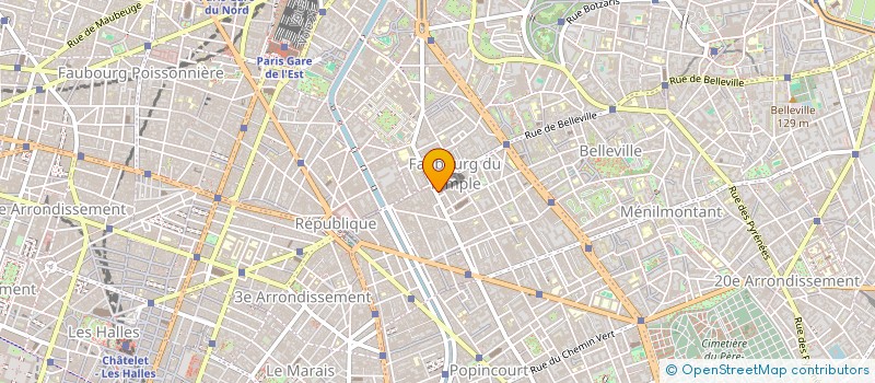 localisation de l'entreprise ASPERA à PARIS