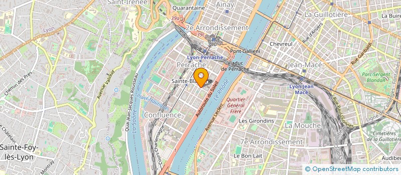 localisation de l'entreprise ASPERLY à LYON