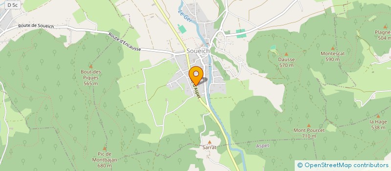 localisation de l'entreprise ASPETECHNIQUE-RENOVATION  SOUEICH