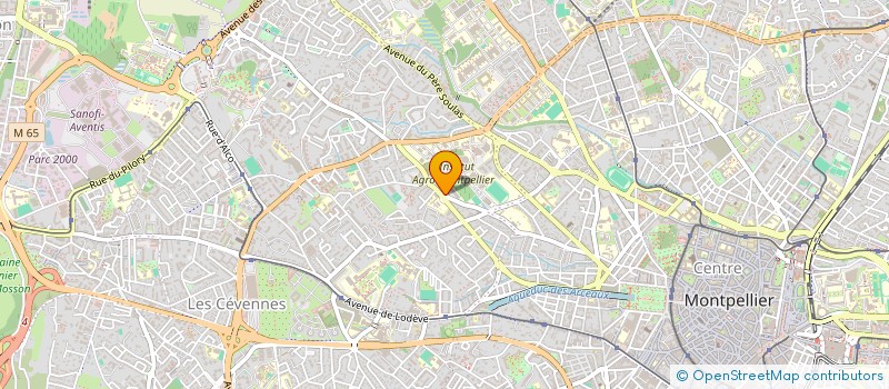 localisation de l'entreprise ASPEXIT à MONTPELLIER