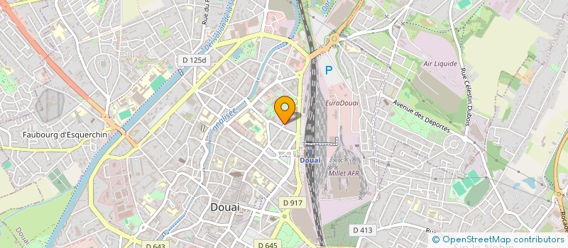 localisation de l'entreprise ASPHA SERVICES à DOUAI