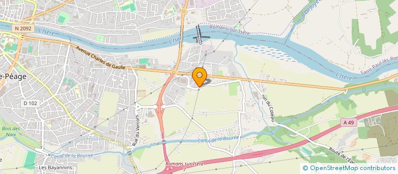 localisation de l'entreprise ASPHALT AUTO à CHATUZANGE-LE-GOUBET