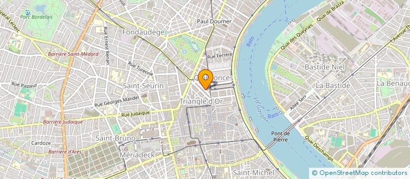 localisation de l'entreprise ASPHALTANK 145 à BORDEAUX