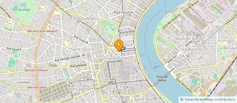 localisation de l'entreprise ASPHALTANK 146 à BORDEAUX