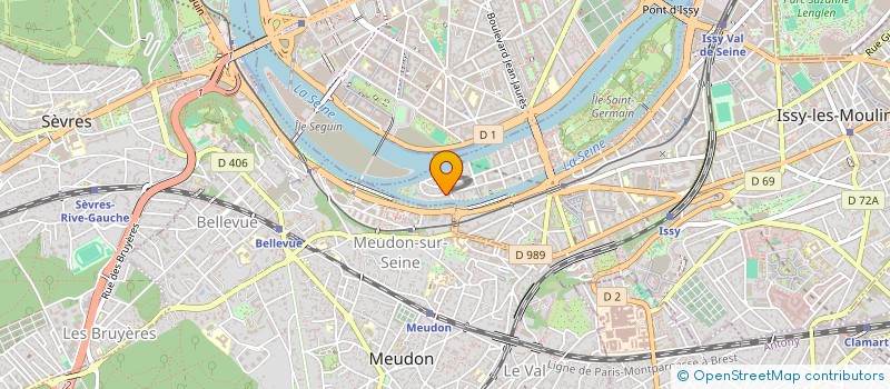 localisation de l'entreprise ASPHALTE à ISSY-LES-MOULINEAUX