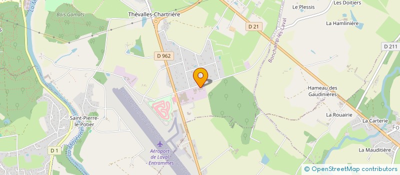 localisation de l'entreprise ASPHALTE EVOLUTION à LAVAL
